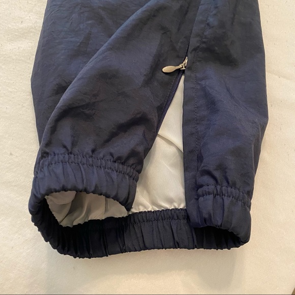 Adidas Zipper Bottom Nylon Parachute Track Pants Size Large - Picture 3 of 8